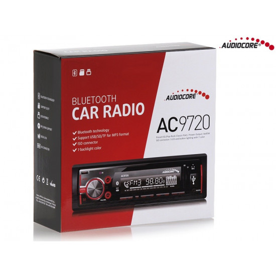 Car radio AC9720 MP3/WMA /USB/RDS/SD ISO