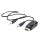 Adapter HDMI-A(M)->VGA(F)+Audio