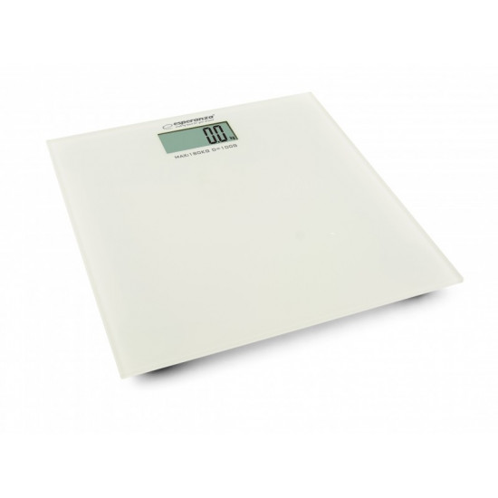 BATHROOM SCALE AEROBIC WHITE EBS002W