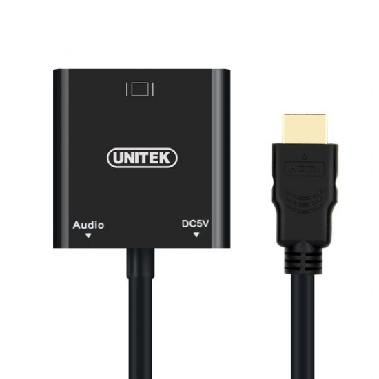 ADAPTER HDMI TO VGA + AUDIO Y-6333