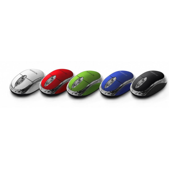 Wireless mouse XM105W,3D,2.4GHz, black