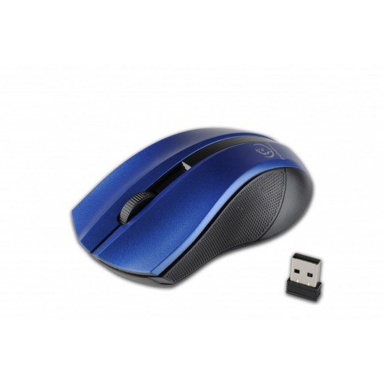 Wireless optical mouse, Galaxy Blue/Black