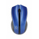 Wireless optical mouse, Galaxy Blue/Black