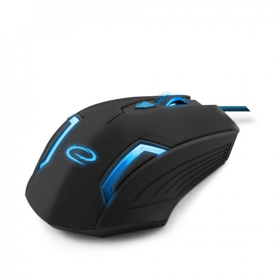 WIRED FOR PLAYERS MOUSE 6D Optical USB MX205 FIGHTER BLUE