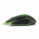 WIRED FOR PLAYERS MOUSE 6D Optical USB MX209 CLAW GREEN