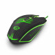 WIRED FOR PLAYERS MOUSE 6D Optical USB MX209 CLAW GREEN