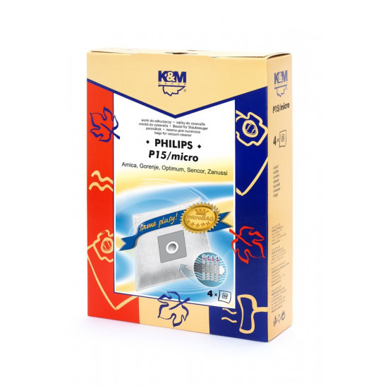 Vacuum bags 4 pcs. P15 / micro