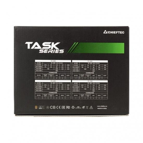 CHIEFTEC TASK 500W PSU 80+ Bronze