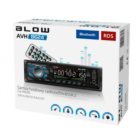 AVH-8624 MP3/USB/SD/MMC/BT