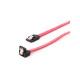 Cable SATA DATA III down/straight metal studs 50cm