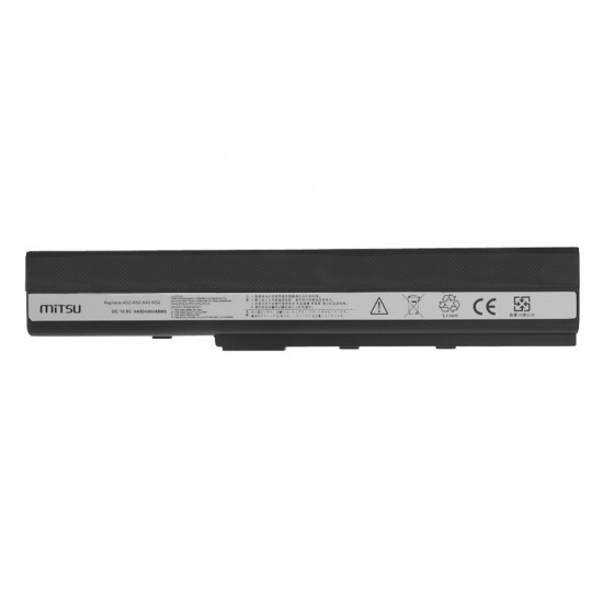 Battery for Asus A52, K52 4400 mAh (48 Wh) 10.8 - 11.1 Volt