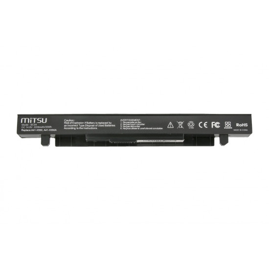 Battery for Asus X550, A450, F450, K550 2200 mAh (33 Wh) 14.4 - 14.8 Volt