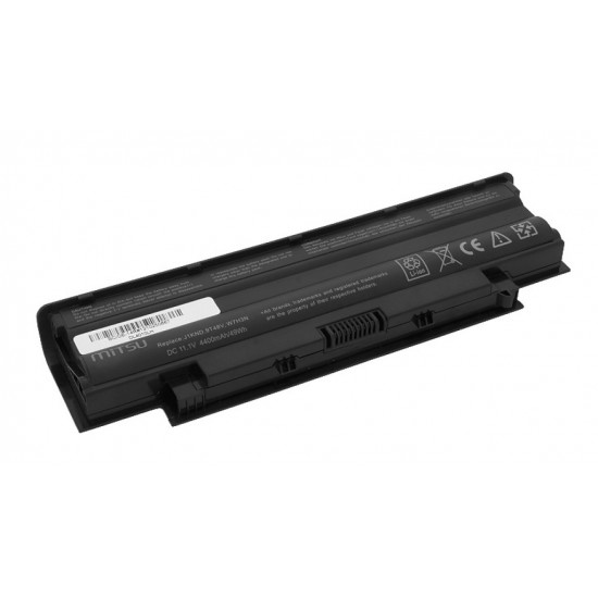Battery for Dell 13R, 14R, 15R 4400 mAh (49 Wh) 10.8 - 11.1 Volt