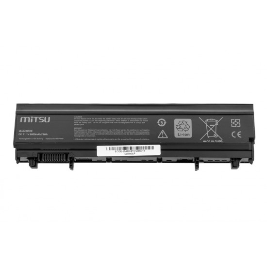 Battery for Dell Latitude E5440, E5540 6600 mAh (73 Wh) 10.8 - 11.1 Volt