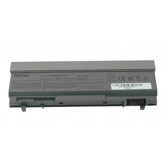 Battery for Dell Latitude E6400 6600 mAh (73 Wh) 10.8 - 11.1 Volt