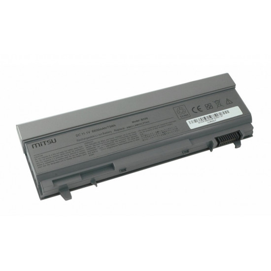 Battery for Dell Latitude E6400 6600 mAh (73 Wh) 10.8 - 11.1 Volt