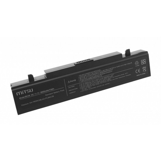 Battery for Samsung R460, R519 6600 mAh (73 Wh) 10.8 - 11.1 Volt