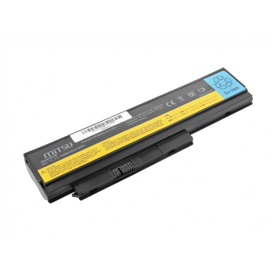 Battery for Lenovo X230 4400 mAh (49 Wh) 10.8 - 11.1 Volt