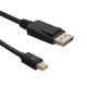 Cabel Mini DisplayPort v1.1/ DisplayPort v1.1 | 1080P | 1,8m