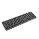 Keyboard Trout Slim 1.8m black USB