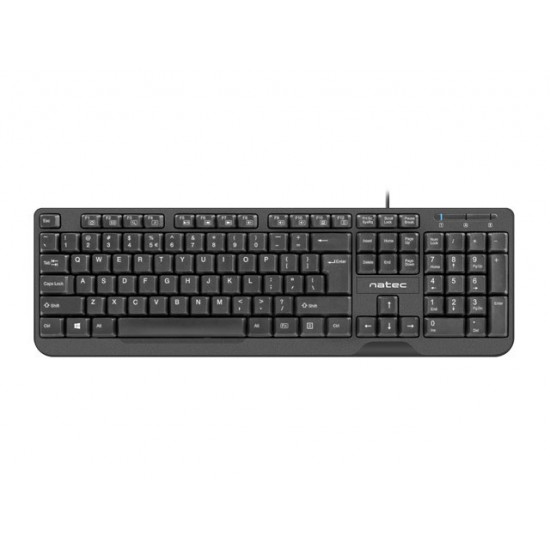 Keyboard Trout Slim 1.8m black USB