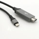 Cable HDMI 2.0V - USB 3.1 type C