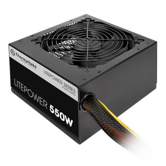 Litepower II Black 550W (Active PFC, 2xPEG, 120mm, Single Rail)