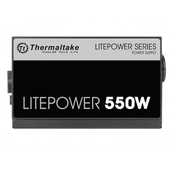 Litepower II Black 550W (Active PFC, 2xPEG, 120mm, Single Rail)