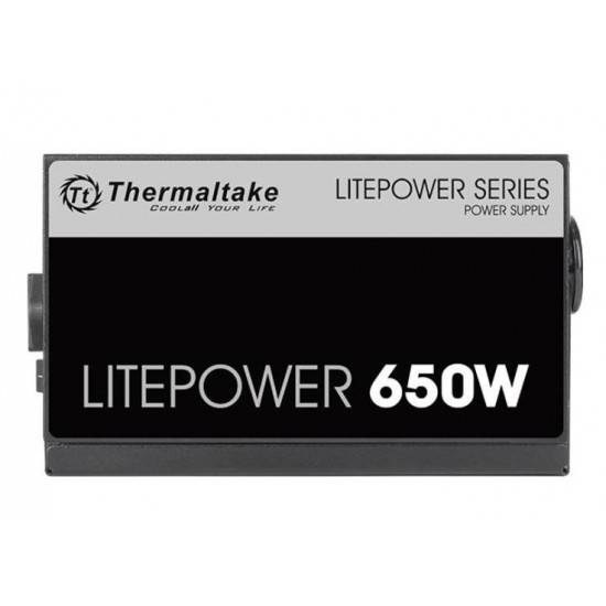 Litepower II Black 650W (Active PFC, 2xPEG, 120mm, Single Rail)