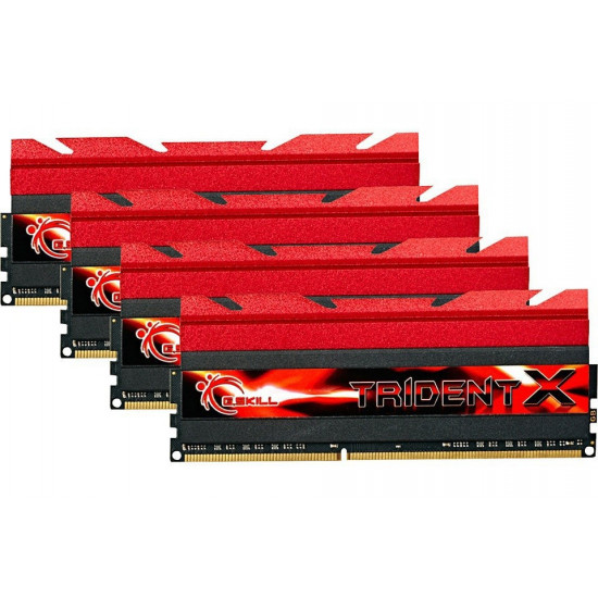 DDR3 32GB (4x8GB) Tridentx 2400MHz CL10 XMP