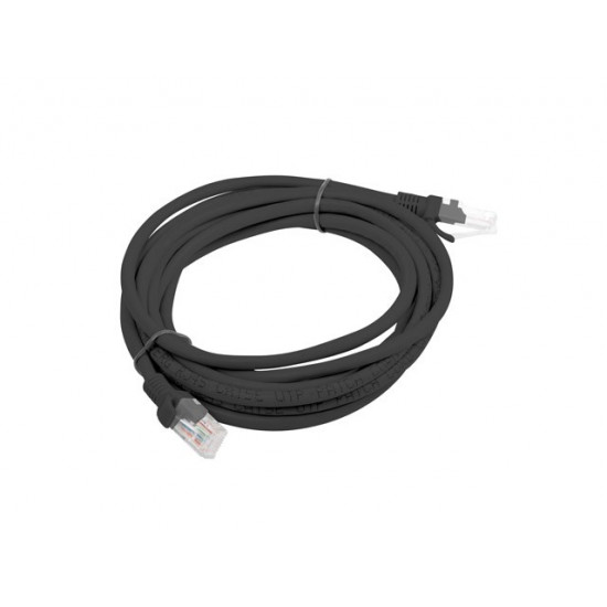 Patchcord cat.5e 3.0M UTP black