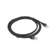 Patchcord cat.6 2.0M UTP black