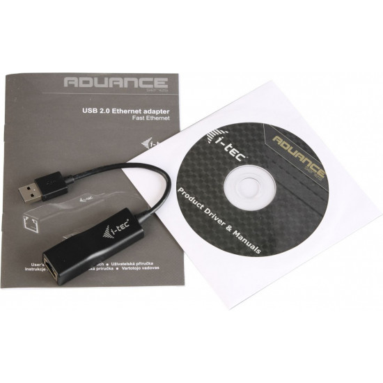 USB 2.0 Fast Ethe rnet Adapter 10/100 Mbp