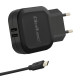 Network Charger 17W | 5V | 3.4A | 2xUSB + Micro USB cable