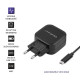 Qoltec 50188 mobile device charger Black Indoor