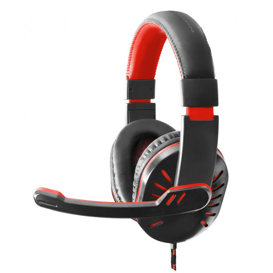 GAMING HEADSET CROW RED