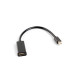 Mini DisplayPort adapter (M) - HDMI (F) on the cable