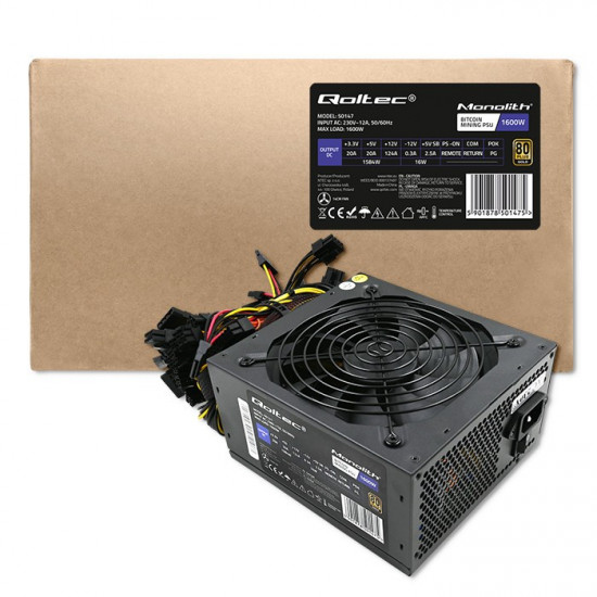 Power Supply ATX | 1600W | 80 Plus Gold | Bitcoin Miner