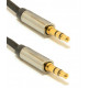 Cable stereo mini Jack 3.5mm M/M 0.75m