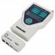 Cable tester 5-W-1 RJ11/RJ45/USB/1394/BNC