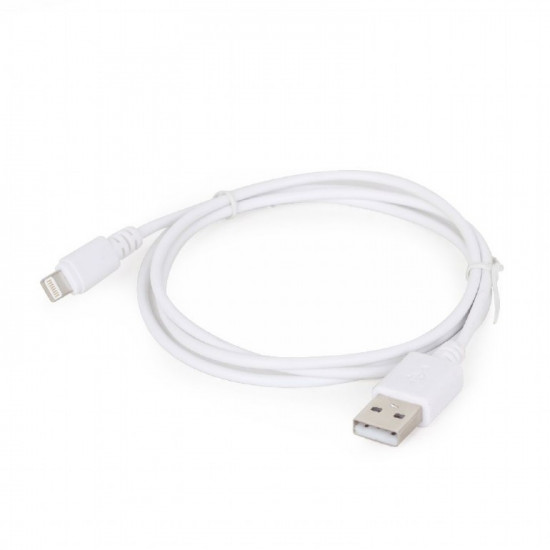 CABLE LIGHTNING TO USB2 2M/WHT CC-USB2-AMLM-2M-W GEMBIRD