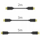 Cable DisplayPort M/M, 3,0m Y-C609BK 