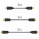 Cable DisplayPort M/M, 3,0m; Y-C609BK