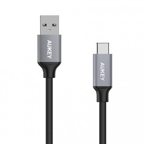 CB-CD3 nylon quick cable Quick Charge USB C-USB 3.0 | 2m | 5 Gbps