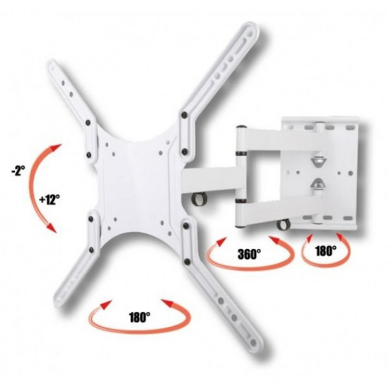 Holder for LCD/LED 23-55inch regulation white