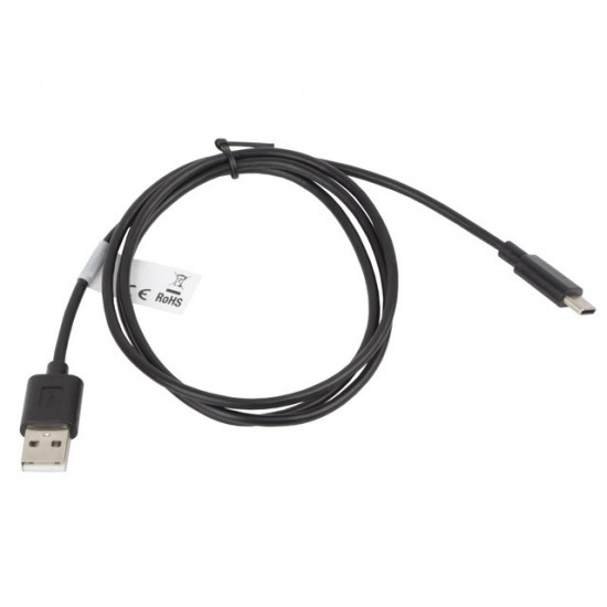 Cable USB-C - USB-A M/M 1M 2.0 black