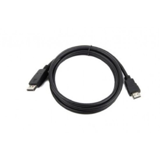 DisplayPort to HDMI cable male black 10m