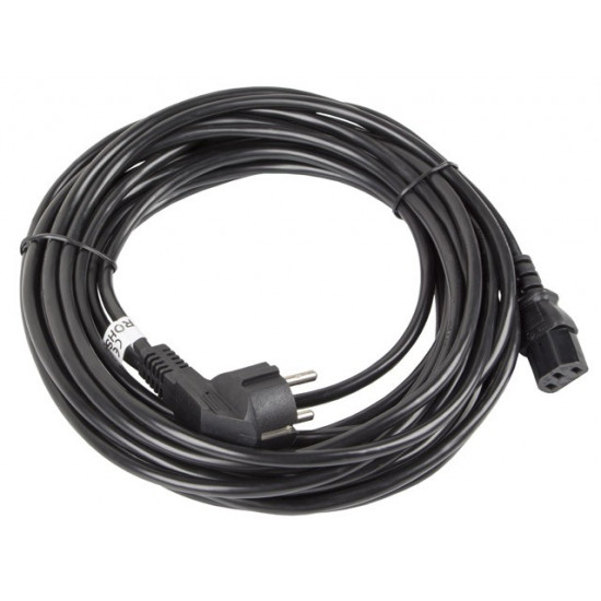 Power cable CEE 7/7 - IEC 320 C13 10M black