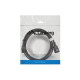 Extension power cable IEC 320 C13 - C14 VDE 3M Black