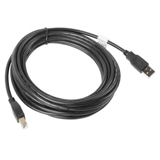 Cable USB 2.0 AM-BM 5M black